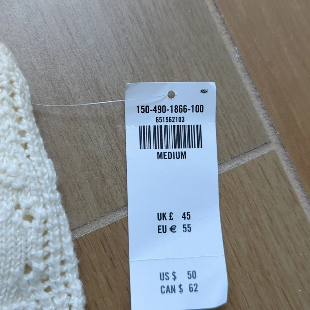 Abercrombie Crochet High Neck, tank. M. Lined. - Picture 3 of 6